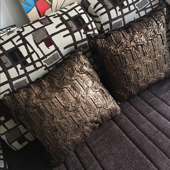 Brand new soft 2 couch pillows